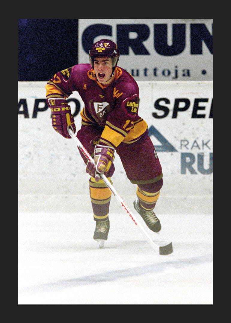 Mathias Johansson Färjestad BK Mot IFK Helsingfors 1992 No1-12