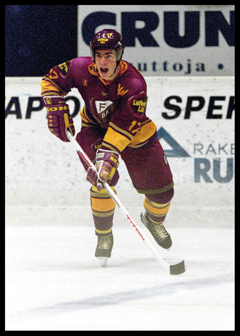 Mathias Johansson Färjestad BK Mot IFK Helsingfors 1992 No1-12