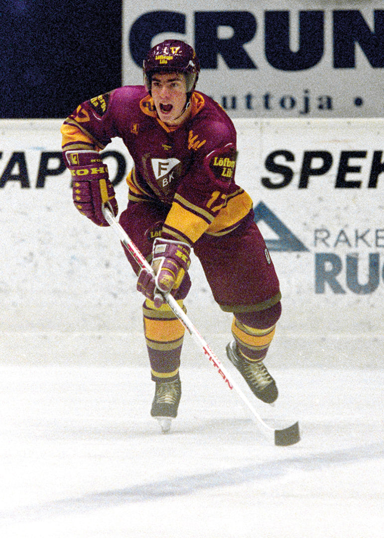 Mathias Johansson Färjestad BK Mot IFK Helsingfors 1992 No1-12