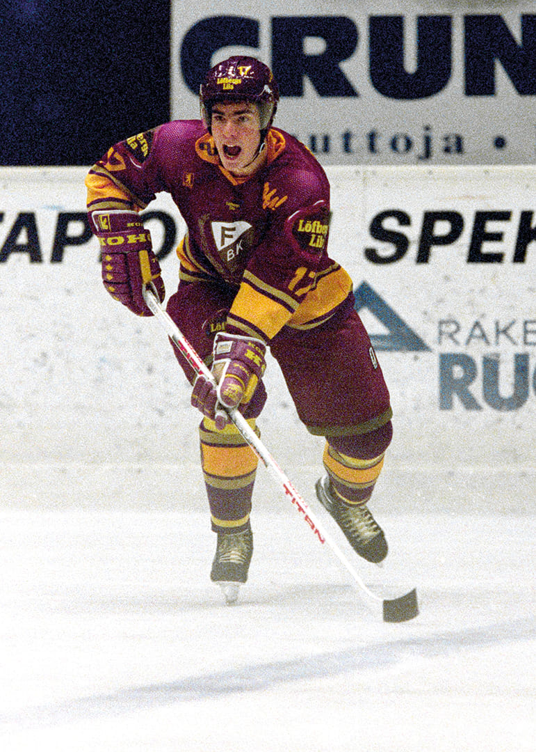 Mathias Johansson Färjestad BK Mot IFK Helsingfors 1992 No1-12