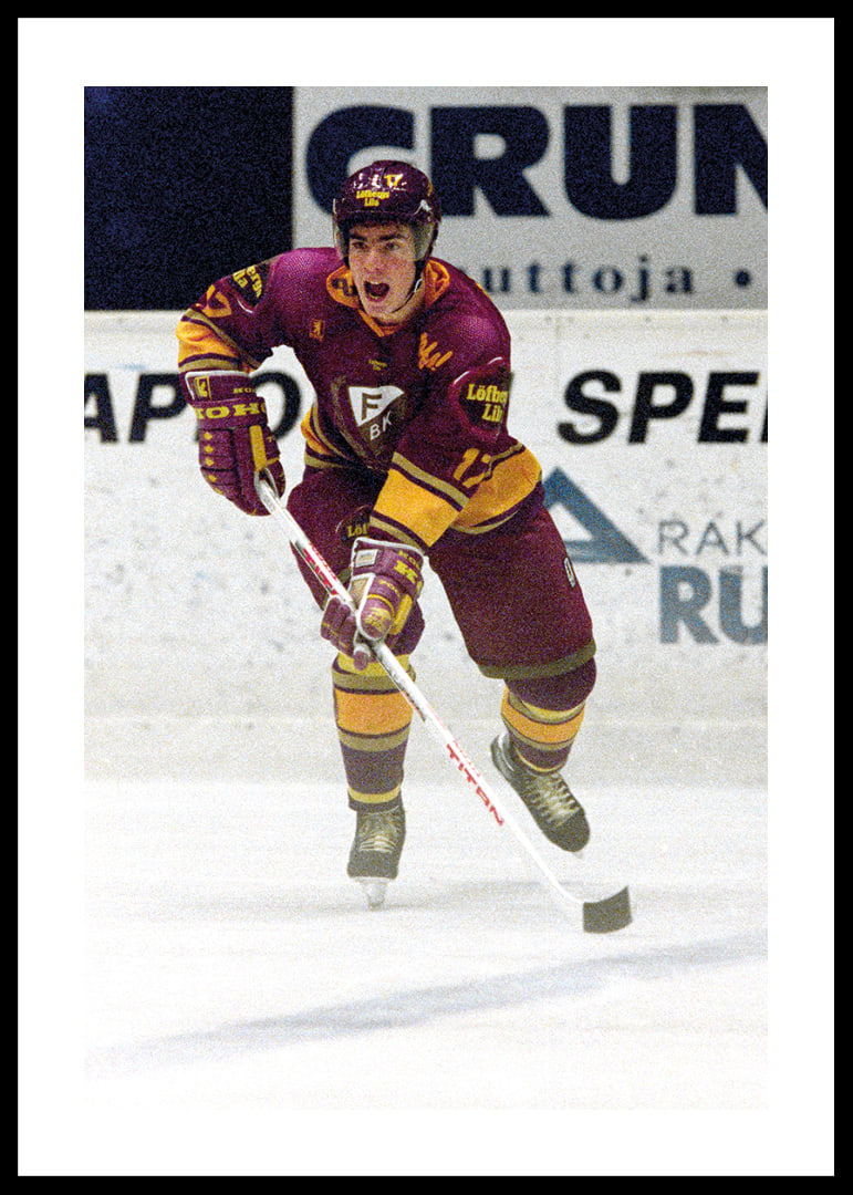 Mathias Johansson Färjestad BK Mot IFK Helsingfors 1992 No1-12