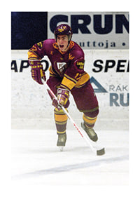 Mathias Johansson Färjestad BK Mot IFK Helsingfors 1992 No1-3