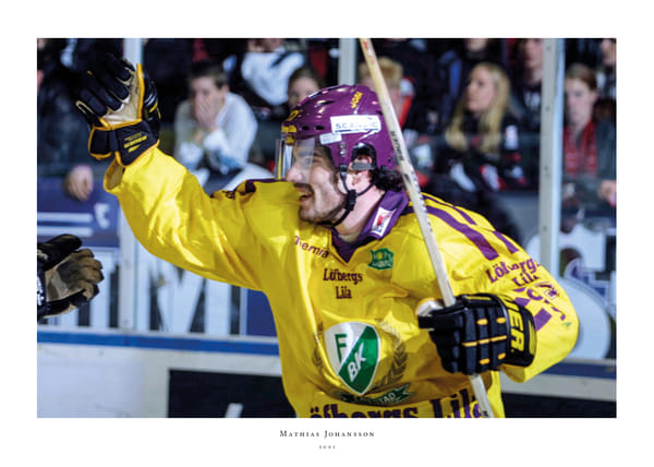 Poster Mathias Johansson Färjestad BK Mot Malmö
