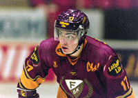 Mathias Johansson Färjestad BK Mot IFK Helsingfors 1992 No2-9