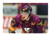 Mathias Johansson Färjestad BK Mot IFK Helsingfors 1992 No2-1