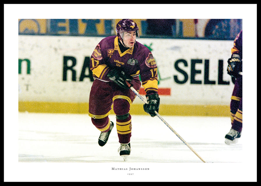 Mathias Johansson Färjestad BK Mot Djurgården 1997 No1-12