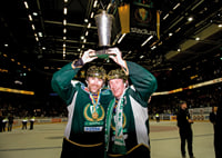 Peter Nordström Och Jörgen Jönsson Färjestad BK SM-Guld 2009-3