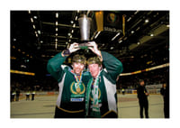 Peter Nordström Och Jörgen Jönsson Färjestad BK SM-Guld 2009-1