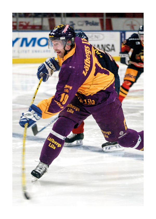 Poster Peter Nordström Färjestad BK Mot Djurgården 2003