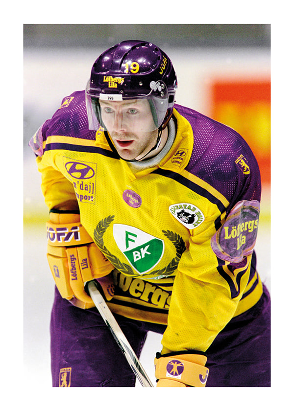 Poster Peter Nordström Färjestad BK Mot Västra Frölunda 1996