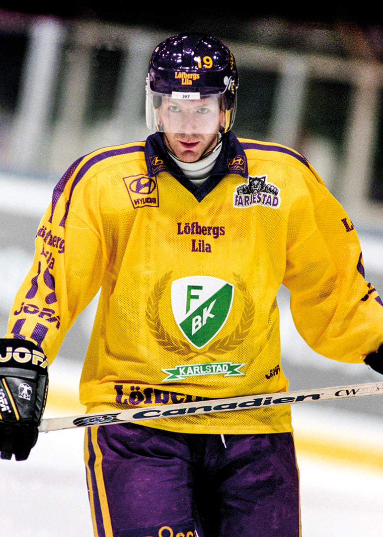 Peter Nordström Färjestad BK Mot Västra Frölunda 1997-12
