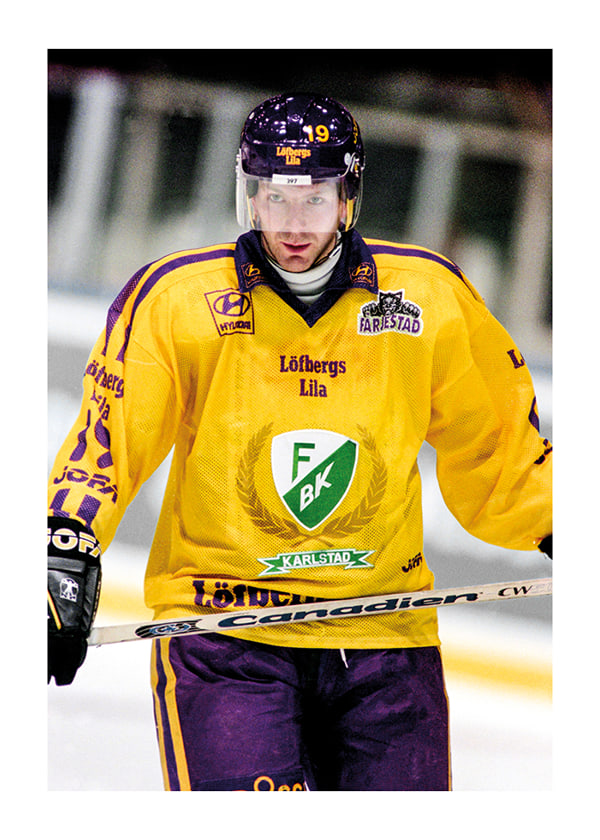 Poster Peter Nordström Färjestad BK Mot Västra Frölunda 1997