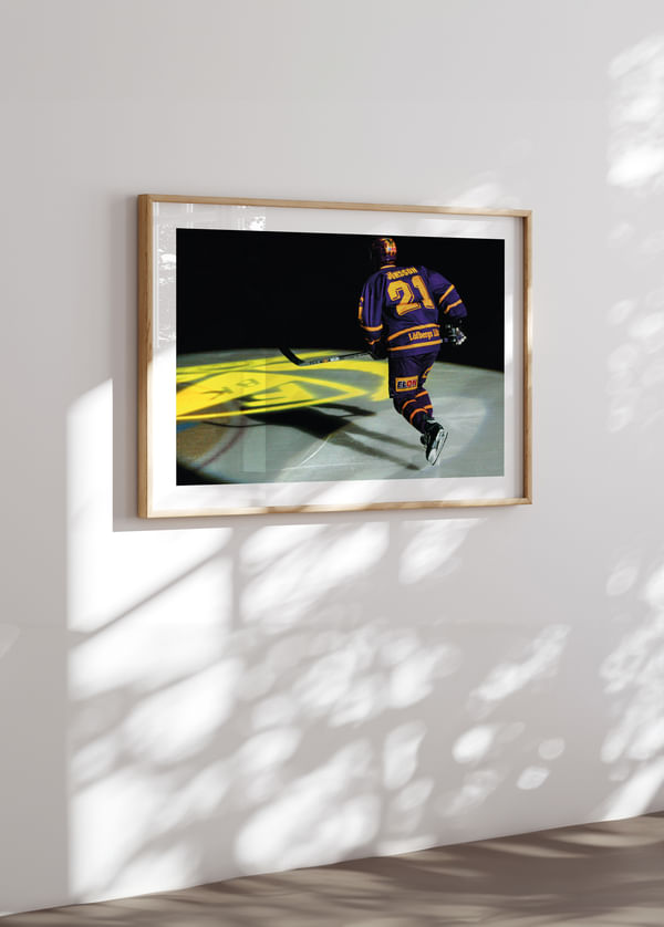 Poster Jörgen Jönsson Färjestad BK Line Up crossfade