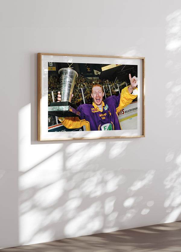 Poster Jörgen Jönsson Färjestad BK Le Mat 2002 crossfade