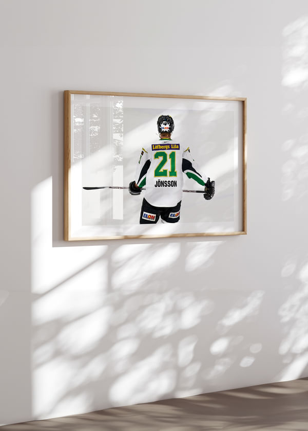 Poster Jörgen Jönsson Färjestad Nr21 No2 crossfade