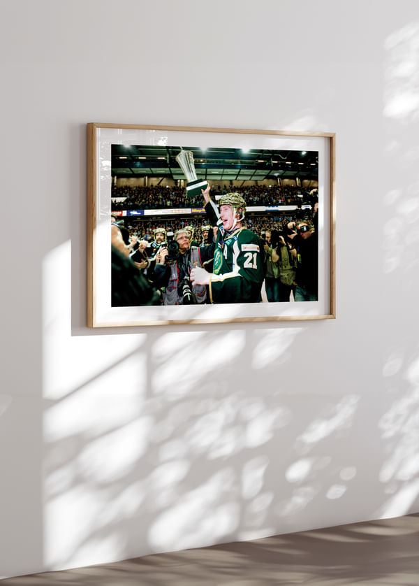 Poster Jörgen Jönsson Färjestad BK I Rampljuset 2009 crossfade