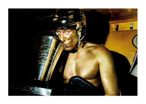 Poster Jörgen Jönsson Färjestad Guldmålad 2009