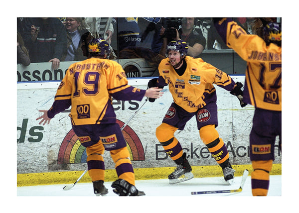 Poster Rickard Wallin Färjestad BK SM-Semifinal 2006 No1