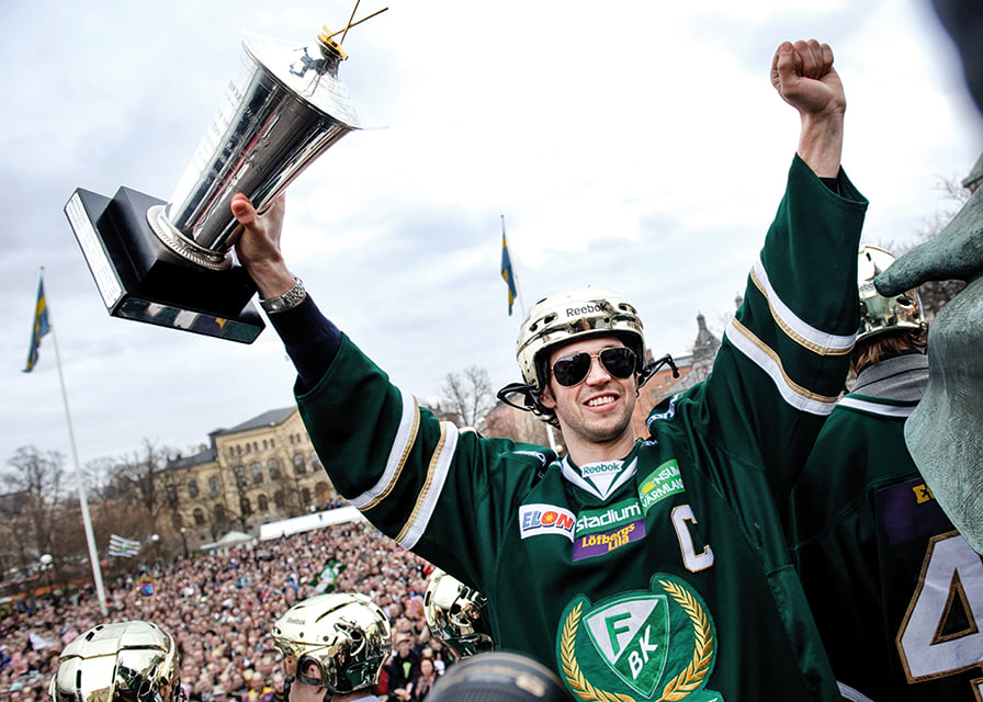 Rickard Wallin Färjestad BK SM-Guld 2009-12