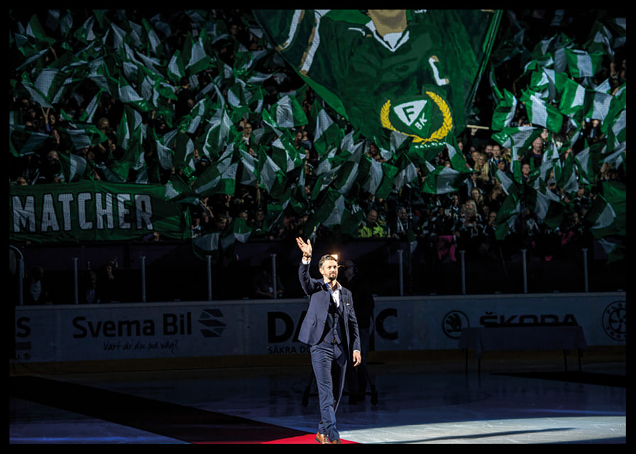 Rickard Wallin Färjestad BK Hissad I Taket 2017-12