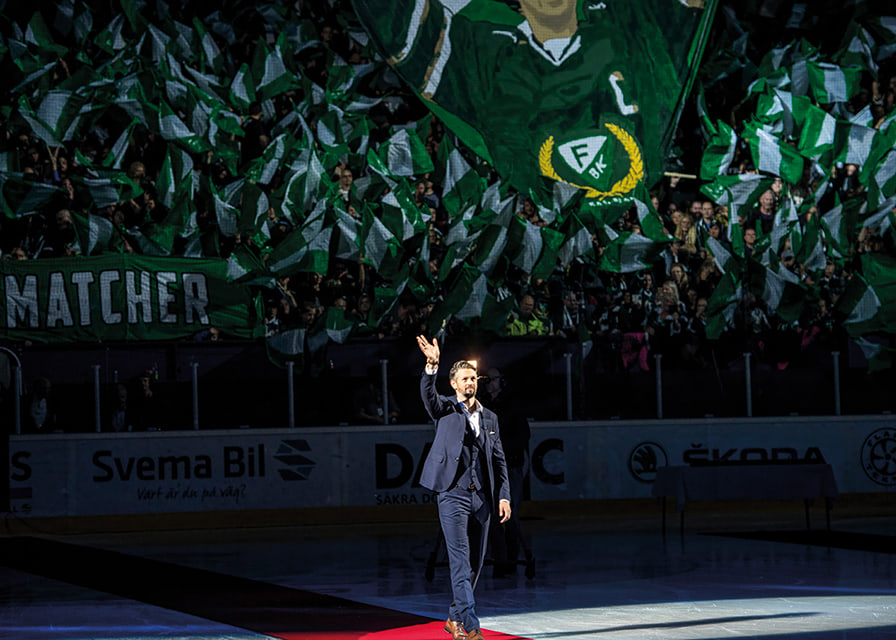 Rickard Wallin Färjestad BK Hissad I Taket 2017-12