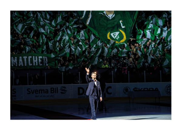 Poster Rickard Wallin Färjestad BK Hissad I Taket 2017