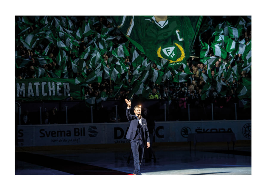 Rickard Wallin Färjestad BK Hissad I Taket 2017-12