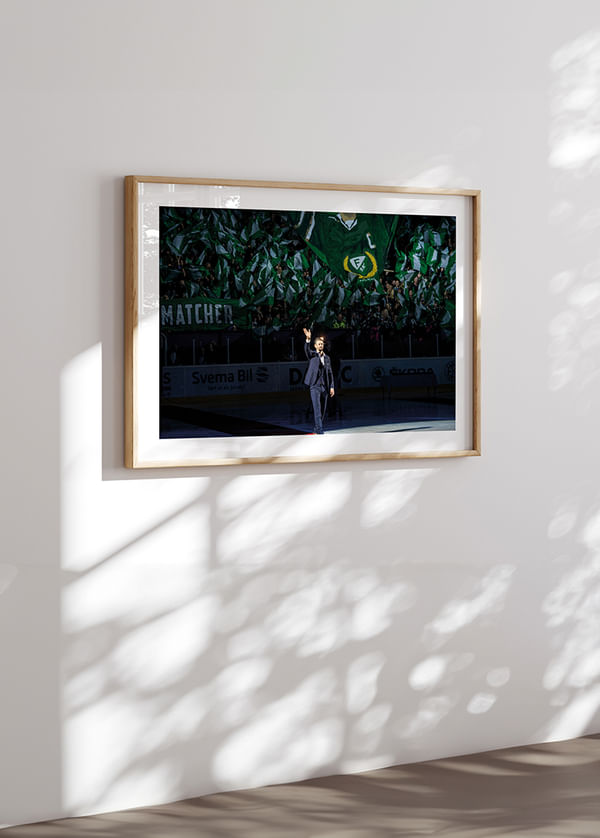 Poster Rickard Wallin Färjestad BK Hissad I Taket 2017 crossfade