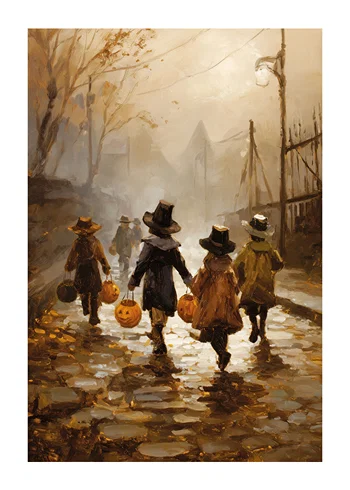 Poster Pumpkin Glow Parade
