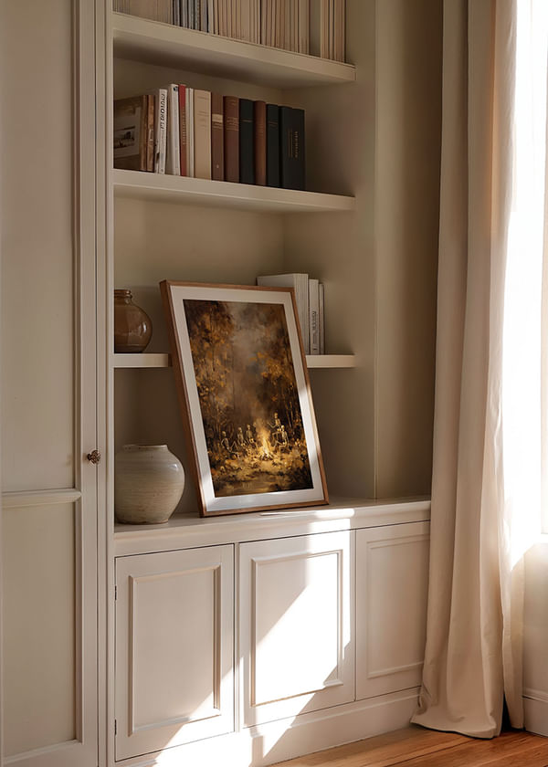 Póster Bones Bonfire crossfade