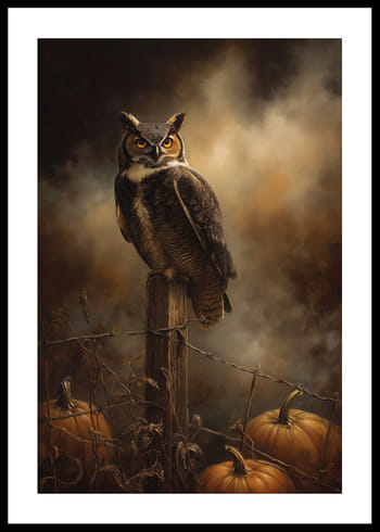 Poster Haunting Gaze