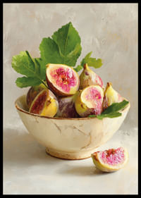 Higos de colores en un bol que encanta a todos los sentidos.-2