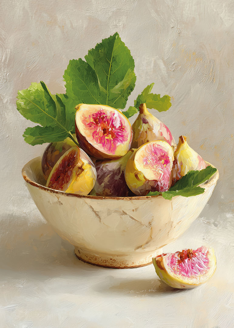 Higos de colores en un bol que encanta a todos los sentidos.-12