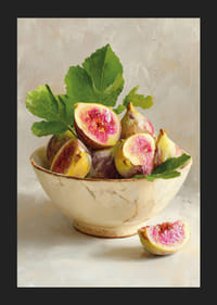 Kleurrijke vijgen in een kom die alle zintuigen betovert-5