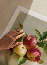 Livfulla äpplen i en skål skapar färgglad höstcharm-5