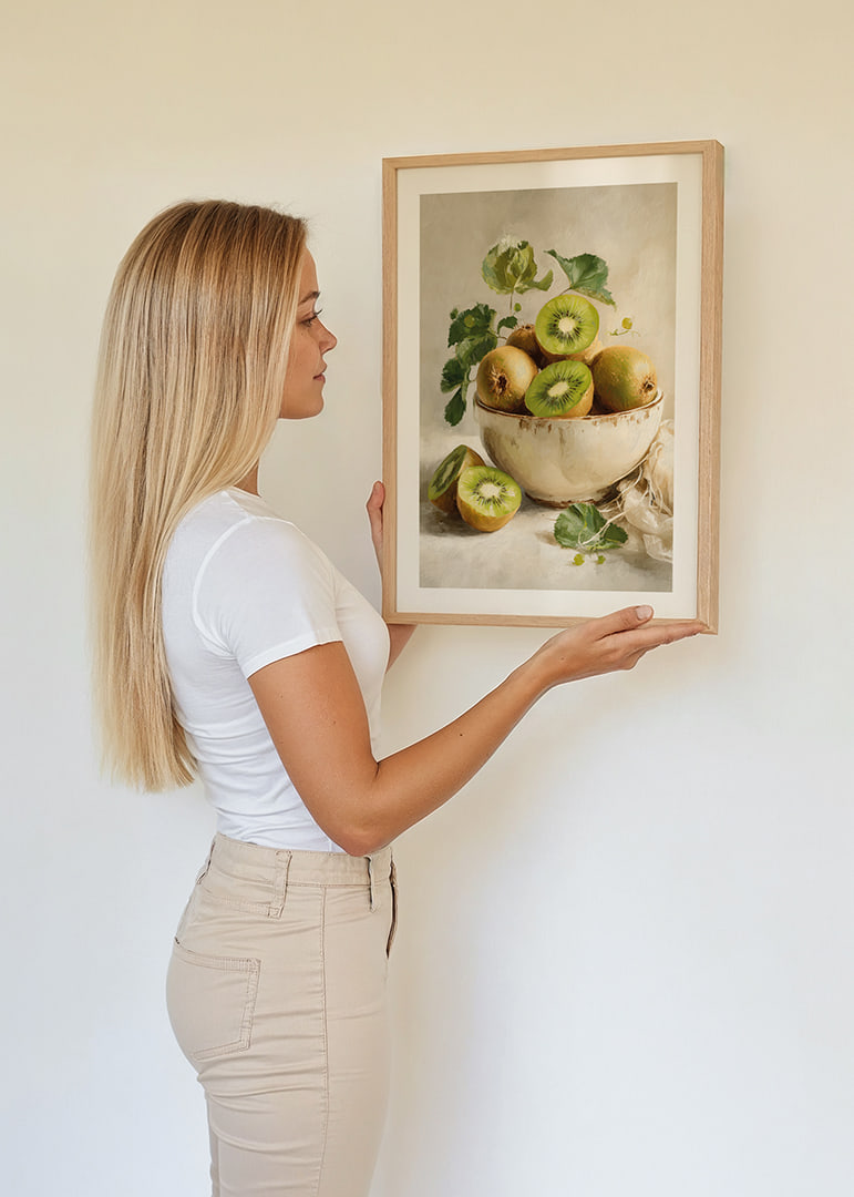 Kiwi i en rustik skål sprider naturlig fräschör-12