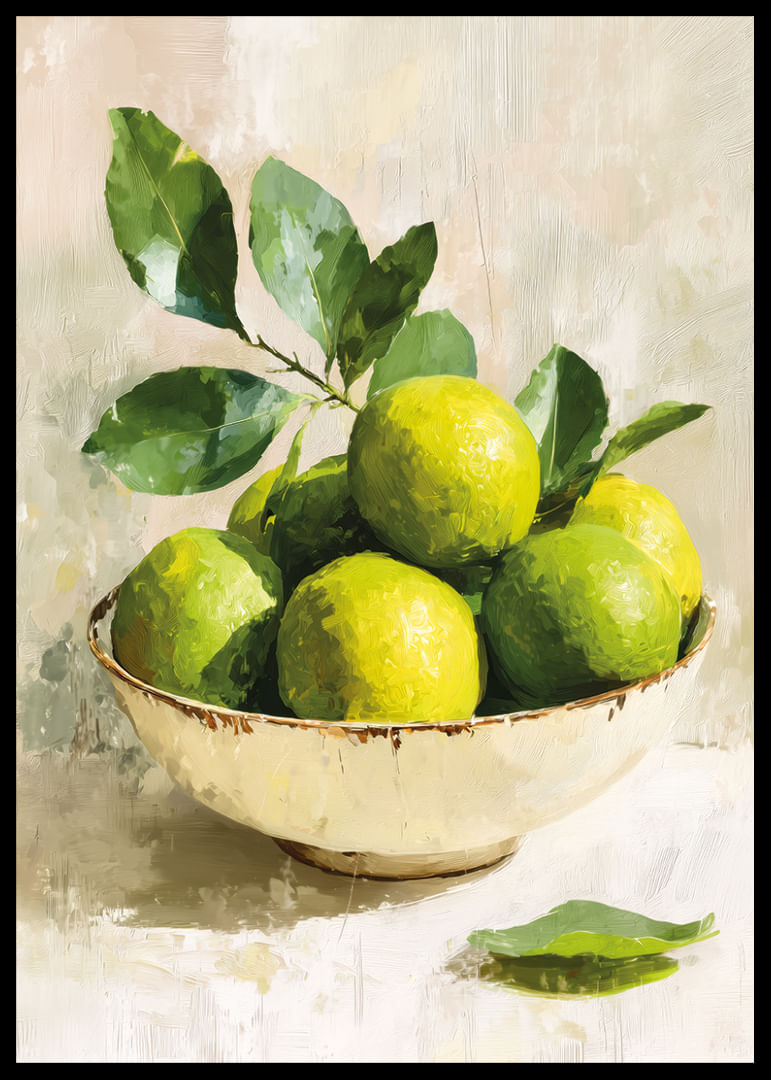 Un bol de citrons éclatants égaye la pièce-12