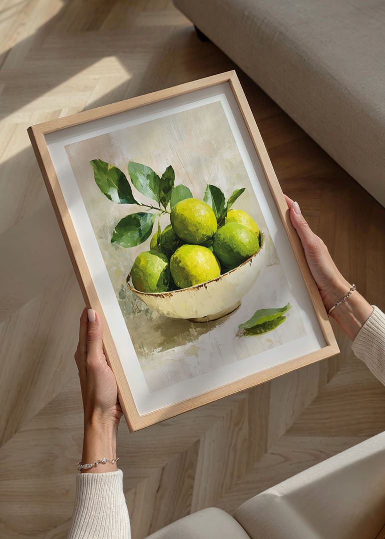 Un bol de citrons éclatants égaye la pièce-12