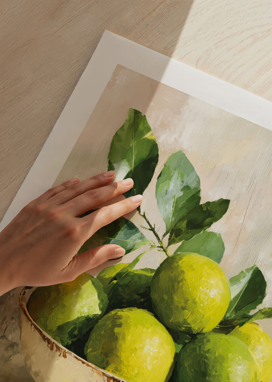 Un bol de citrons éclatants égaye la pièce-12