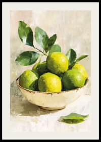 A bowl of vibrant lemons brightens up the room-2