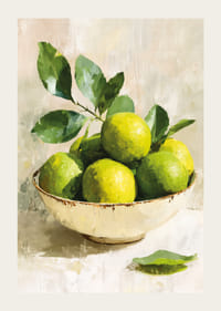 A bowl of vibrant lemons brightens up the room-3