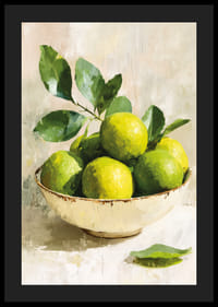 A bowl of vibrant lemons brightens up the room-4