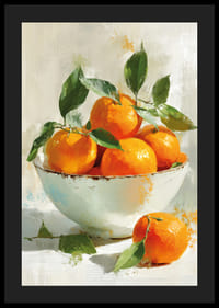 Levande apelsiner i en skål sprider energi och glädje-4