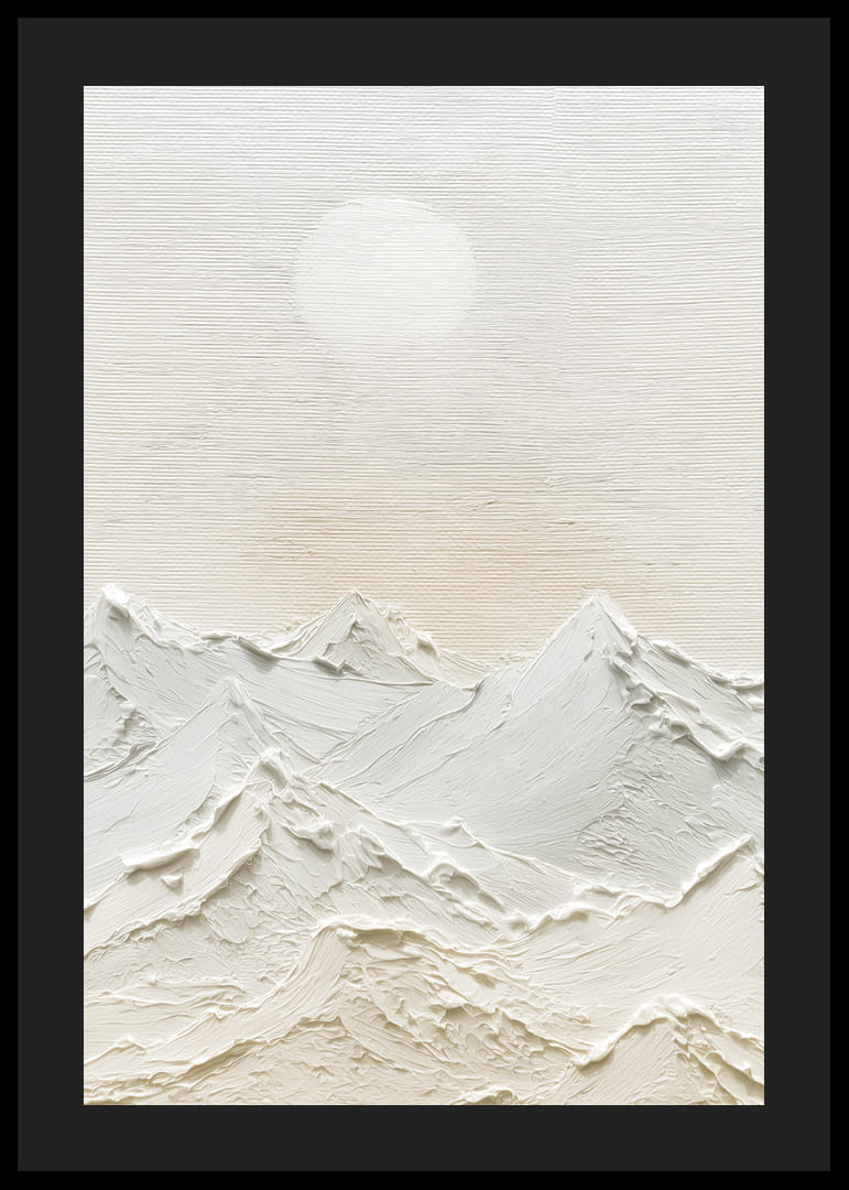 Des montagnes douces sous un ciel calme créent une harmonie paisible-12