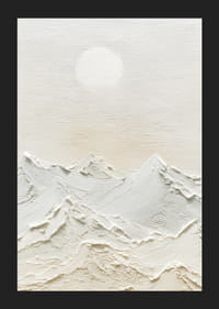 Des montagnes douces sous un ciel calme créent une harmonie paisible-5