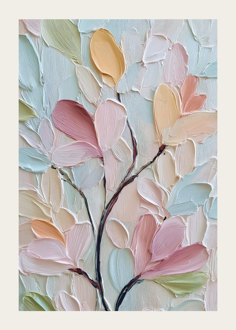 Mjuka pasteller i en blommig symfoni av elegans-12