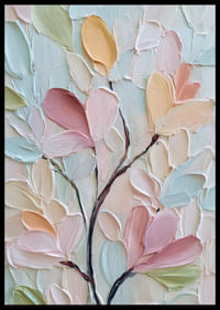 Des teintes pastel douces dans une symphonie florale d'élégance-2