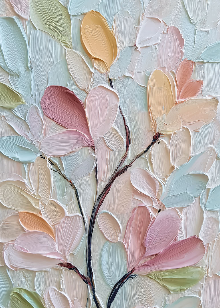 Des teintes pastel douces dans une symphonie florale d'élégance-12