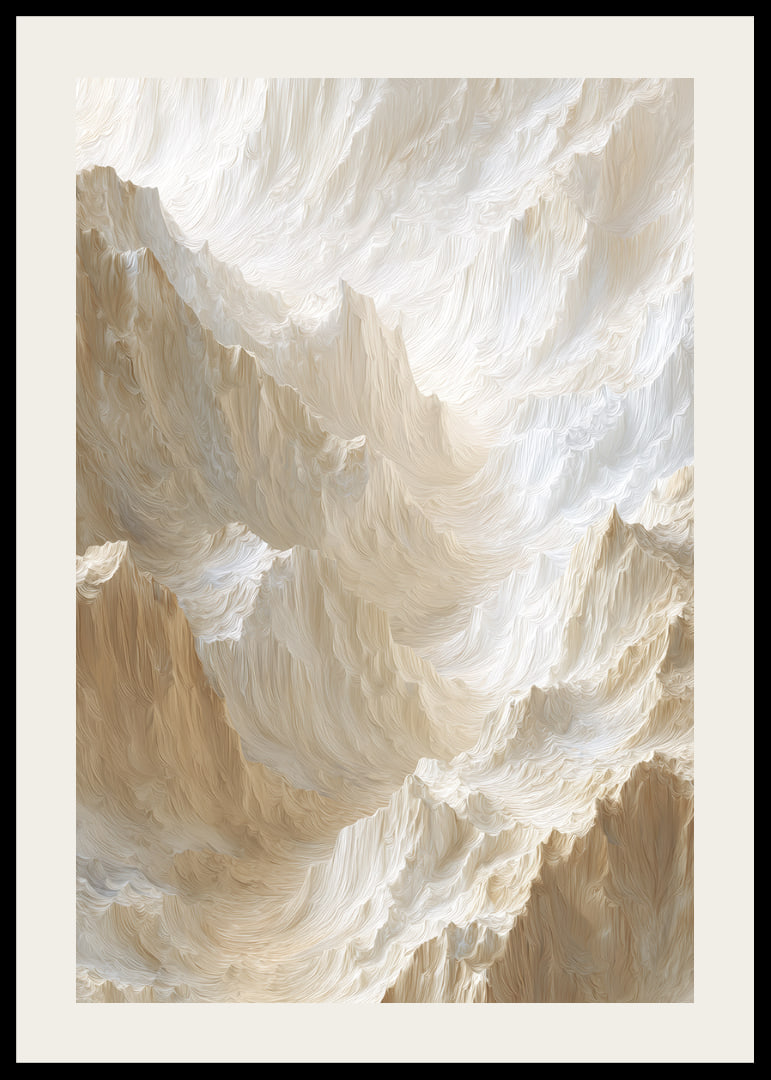 Soft, dreamy rock formations in shimmering hues-12