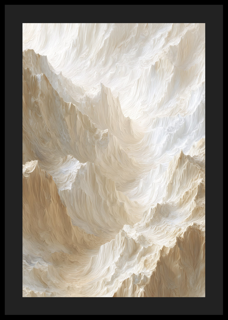 Soft, dreamy rock formations in shimmering hues-12